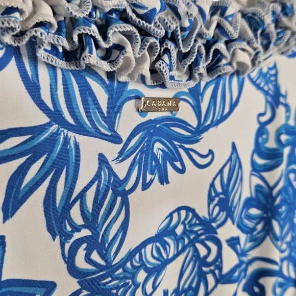 Cabana Life Palm Valley Smocked Waist Dress - Size S - Picture 6 of 9